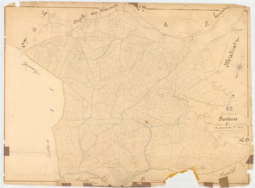 Rentières - 54 Fi 695      Section A de l'Esplantade, 2ème feuille
