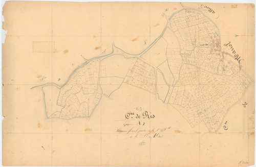 Ris - 55 FI 785      Section A de Calleville, 1ère feuille, développement A