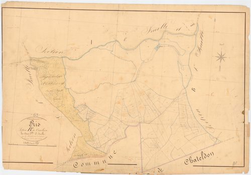 Ris - 55 FI 789      Section B de Courboin, 2ème feuille