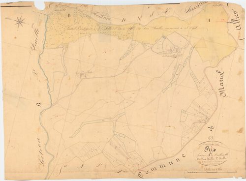 Ris - 55 FI 784      Section A de Calleville, 1ère feuille