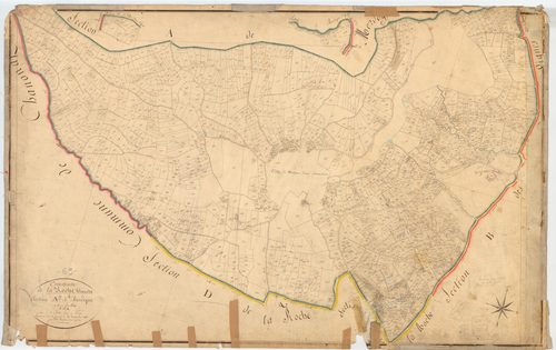 La Roche-Blanche - 51 FI 1003      Section A de Merdogne, 2ème feuille