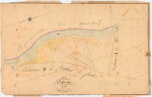 La Roche-Noire - 51 FI 1024      Section B de Tamiat, 1ère feuille