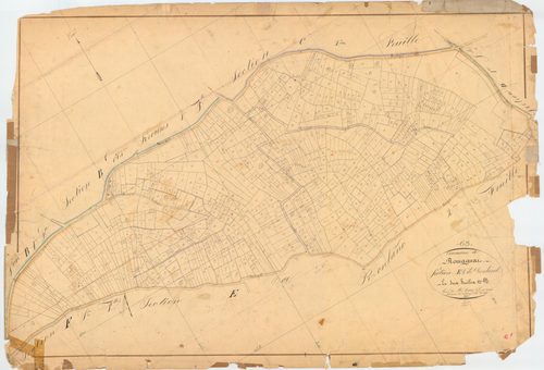 Romagnat - 51 FI 1040      Section E de Ronland, 1ère feuille