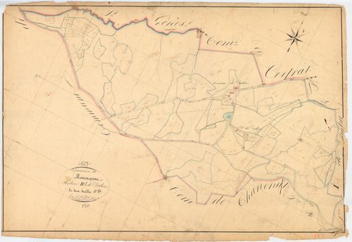 Romagnat - 51 FI 1046      Section H de Redon, 1ère feuille