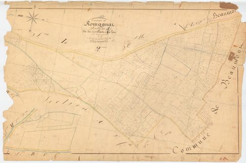 Romagnat - 51 FI 1031      Section A des Mouillards et de la Prairie, 1ère feuille