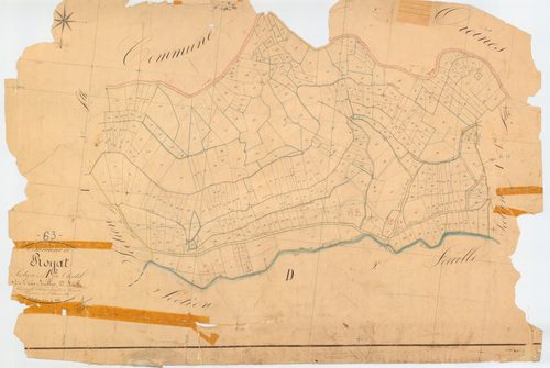 Royat - 51 FI 1061      Section A du Chatel, 2ème feuille
