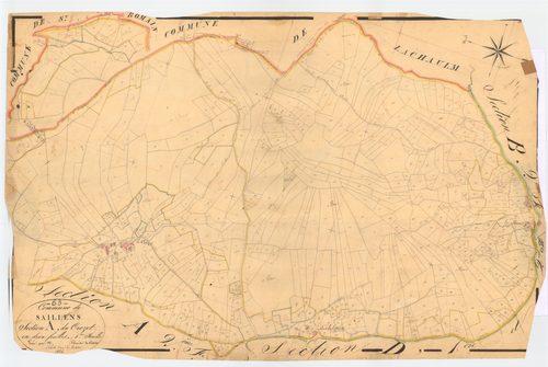 Saillant - 55 FI 801      Section A du Crozet, 1ère feuille