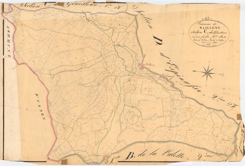 Saillant - 55 FI 806      Section C du Genestoux, 2ème feuille