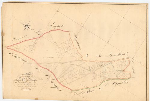 Saint-Agoulin - 53 FI 874      Section E de Rouillat, 2ème feuille