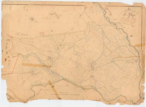 Saint-Alyre-d'Arlanc - 55 FI 823      Section A de Rigon, 1ère feuille