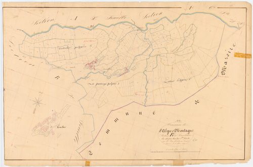 Saint-Alyre-ès-Montagne - 54 Fi 715      Section B de Ranchelon, 1ère feuille