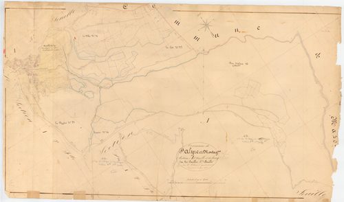 Saint-Alyre-ès-Montagne - 54 Fi 713      Section A d'Auzolle et du Bourg, 5ème feuille