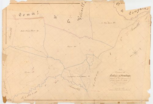 Saint-Alyre-ès-Montagne - 54 Fi 723      Section C de Boutaresse, 3ème feuille