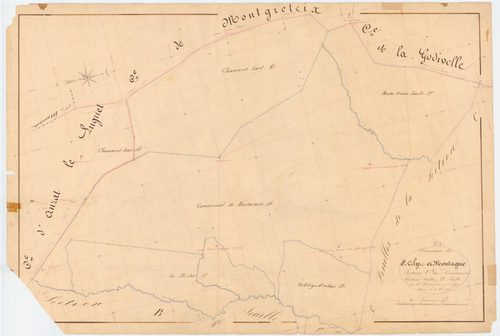 Saint-Alyre-ès-Montagne - 54 Fi 722      Section C de Boutaresse, 2ème feuille