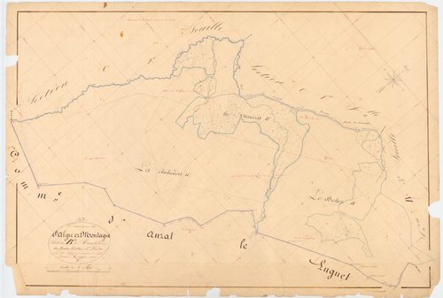 Saint-Alyre-ès-Montagne - 54 Fi 719      Section B de Ranchelon, 4ème feuille