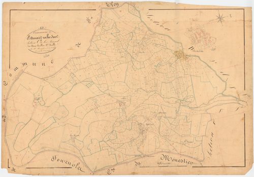 Saint-Amant-Roche-Savine - 55 FI 841      Section C de las Fournet, 2ème feuille