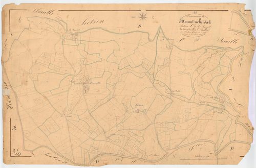 Saint-Amant-Roche-Savine - 55 FI 840      Section C de las Fournet, 1ère feuille
