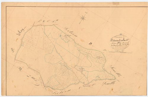 Saint-Amant-Roche-Savine - 55 FI 843      Section D du Monial, 2ème feuille
