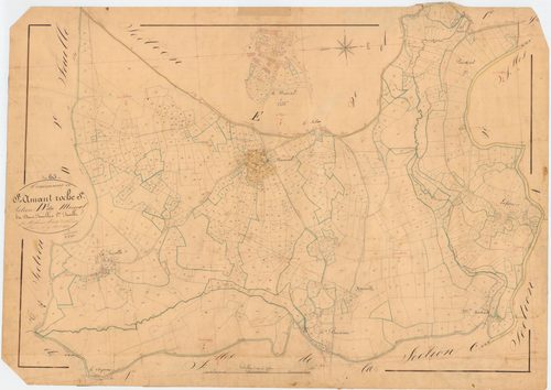 Saint-Amant-Roche-Savine - 55 FI 842      Section D du Monial, 1ère feuille