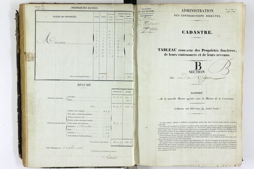 Saint-André-le-Coq - P 10441/2      Section B
