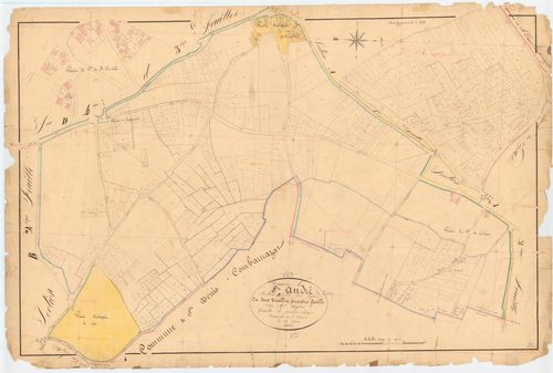 Saint-André-le-Coq - 53 FI 878      Section B des Vignes, 1ère feuille