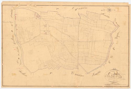 Saint-André-le-Coq - 53 FI 881      Section C de Prouillat, 2ème feuille