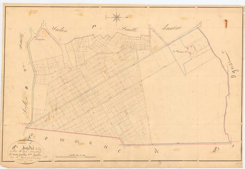 Saint-André-le-Coq - 53 FI 882      Section C de Prouillat, 3ème feuille