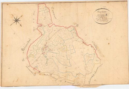 Saint-Avit - 53 FI 898      Section A de Sonazet, 1ère feuille