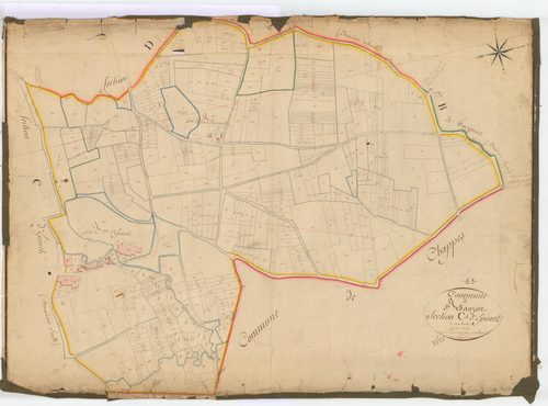 Saint-Beauzire - 53 FI 914      Section C d'Epinet, 1ère feuille