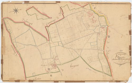 Saint-Beauzire - 53 FI 913      Section B de Targnat, 2ème feuille