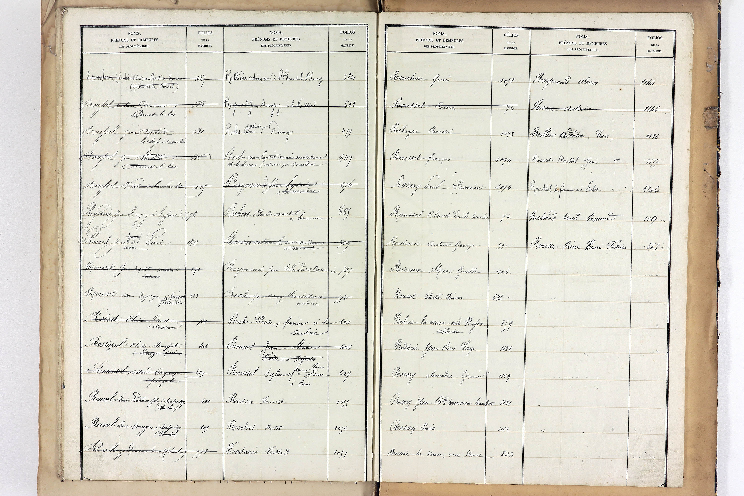 Saint-Bonnet-le-Bourg - P 12851      Folios 1044 à 1223