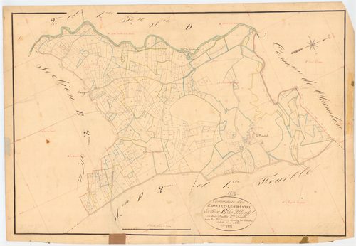 Saint-Bonnet-le-Chastel - 55 FI 898      Section E du Montel, 1ère feuille