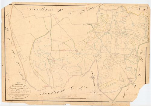 Saint-Bonnet-le-Chastel - 55 FI 901      Section F du Fraisse, 2ème feuille