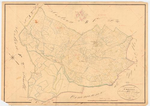 Saint-Bonnet-le-Chastel - 55 FI 892      Section B de Riodange, 2ème feuille