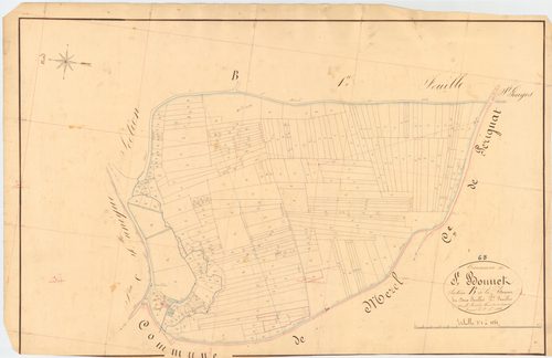 Saint-Bonnet-lès-Allier - 51 FI 1076      Section B de la Baurie, 2ème feuille