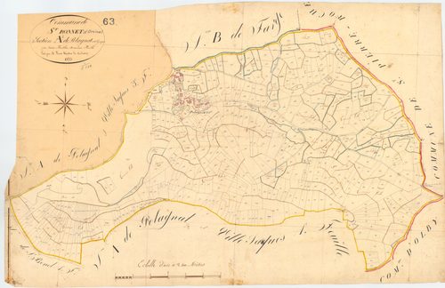Saint-Bonnet-près-Orcival - 51 FI 1080      Section A de Polagnat et Villejacques, 2ème feuille