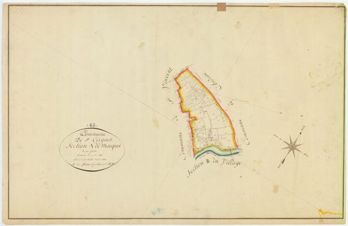 Saint-Cirgues-sur-Couze - 54 Fi 745      Section A de Marquoi