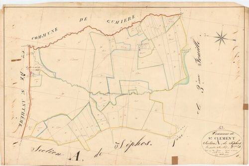 Saint-Clément-de-Valorgue - 55 FI 909      Section A de Séphos, 2ème feuille