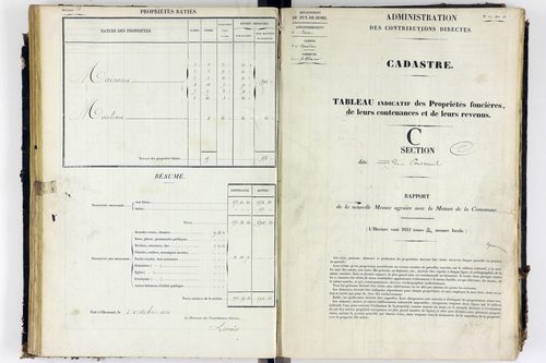 Saint-Clément-de-Régnat - P 10471/3      Section C