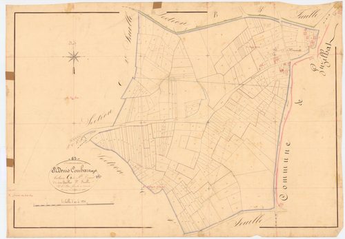 Saint-Denis-Combarnazat - 53 FI 949      Section C de Saint-Denis, 3ème feuille