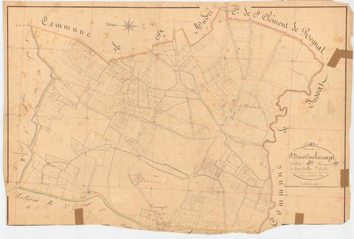 Saint-Denis-Combarnazat - 53 FI 941      Section A de Barnazat, 1ère feuille