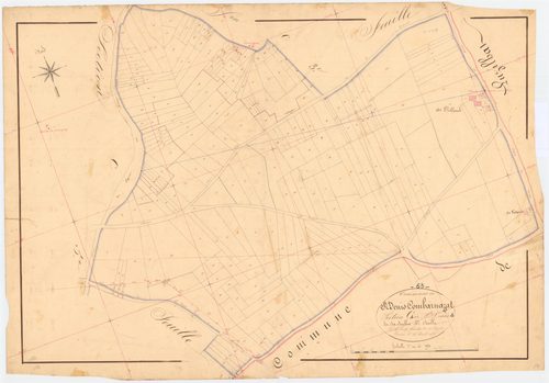 Saint-Denis-Combarnazat - 53 FI 950      Section C de Saint-Denis, 4ème feuille