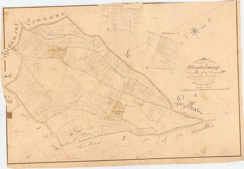 Saint-Denis-Combarnazat - 53 FI 944      Section B de Mont Chassaing, 1ère feuille