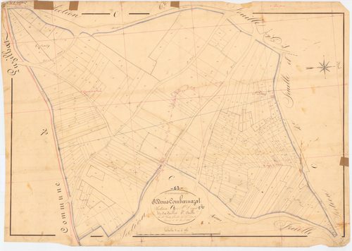 Saint-Denis-Combarnazat - 53 FI 951      Section C de Saint-Denis, 5ème feuille