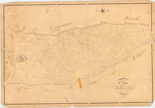Saint-Dier-d'Auvergne - 51 FI 1099      Section D de Crohet, 3ème feuille