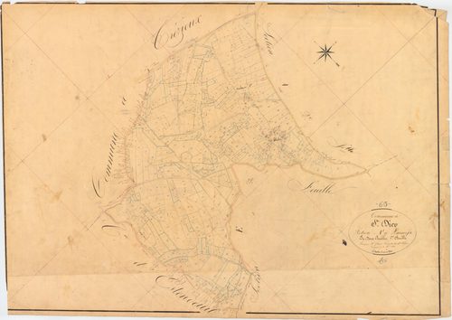 Saint-Dier-d'Auvergne - 51 FI 1090      Section A de Paravesse, 1ère feuille
