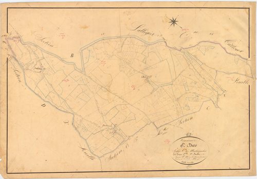 Saint-Dier-d'Auvergne - 51 FI 1094      Section C des Martinanches, 1ère feuille