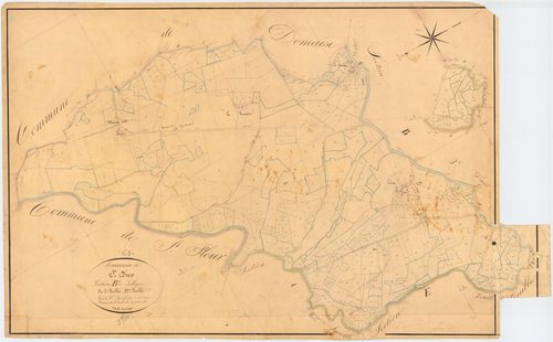 Saint-Dier-d'Auvergne - 51 FI 1092      Section B de Lalliguer, 1ère feuille