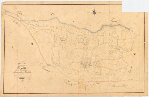 Saint-Dier-d'Auvergne - 51 FI 1098      Section D de Crohet, 2ème feuille