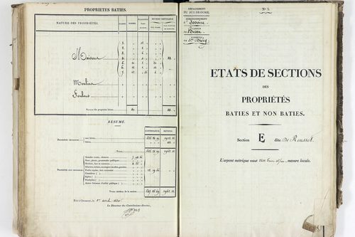 Saint-Diéry - P 11298/5      Section E